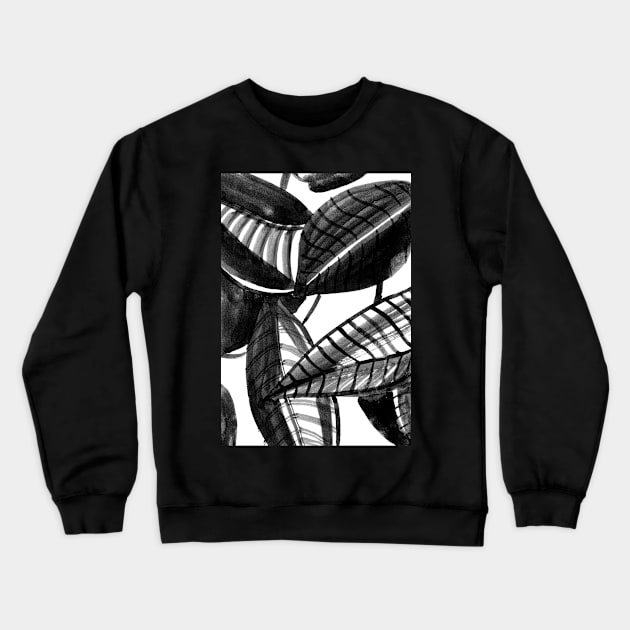 Leaves Crewneck Sweatshirt by juliealex